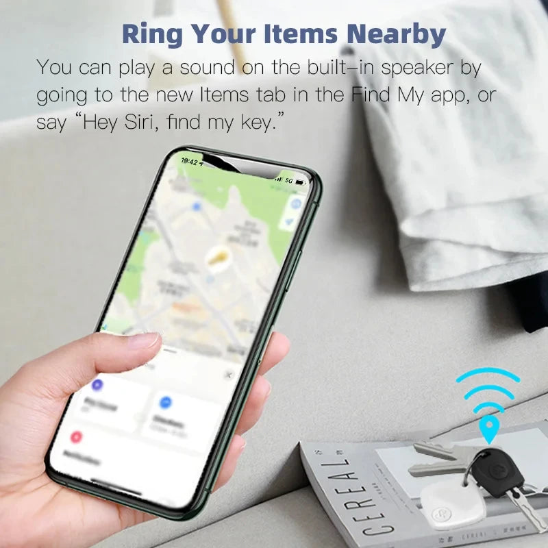 Bluetooth Mini Tracking Device for Apple Find My Pet GPS Lost Tracker